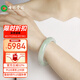 七彩云南翡翠玉手鐲玉鐲子女款玉石鐲子送媽媽女友情人節生日禮物