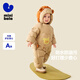 迷你巴拉巴拉【三防】巴拉羽絨連體衣嬰兒衣服寶寶萌趣爬服加厚2025新款 卡其50677-獅子棕 【防水防油污】 90 cm 【充絨量81.9g】
