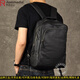 羅梅達爾 雙肩包男旅行包男士背包大容量書(shū)包頭層牛皮男士電腦包雙肩包 黑色京東快遞30*43*13cm 15.6英寸