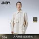 江南布衣（JNBY）【立體花卉】春秋牛仔夾克設(shè)計(jì)感純色棉質(zhì)新中式氣質(zhì)5O261359 125/原坯色 XS