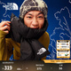 北面（The North Face）羽絨圍巾Nuptse情侶款700蓬鵝絨填充戶外舒適保暖新款|89WJ JK3/宇宙黑 OS