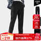 駱駝（CAMEL）男裝寬松直筒闊腿褲加絨防風(fēng)防潑水大口袋工裝褲沖鋒褲男 1683