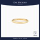 DE BEERS 戴比爾斯 DB Classic 18K黃金戒指情侶對戒2mm 18K黃金戒指結婚對戒2mm 49