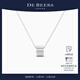 DE BEERS 戴比爾斯 RVL 白金項鏈 白金項鏈 45