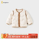 童泰（TONGTAI）嬰兒羽絨服冬季寶寶三防鴨絨服男女童休閑輕薄款外套暖黃色90cm