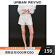 UR2025秋季新款女裝時(shí)尚簡(jiǎn)約純色百搭休閑短褲UWM850144 本白 27