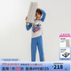 愛(ài)慕兒童（AIMER KIDS）莫代爾男女童兒童睡衣家居服可外穿秋新薄款奧特曼IP聯(lián)名|奶皮衣 賽羅對戰貝利亞 130