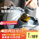 北鼎（Buydeem）茶水分離杯子耐高溫玻璃杯便攜隨手杯男女實(shí)用禮物水墨灰630ml