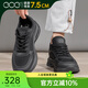 高哥內增高運動(dòng)鞋秋季新款網(wǎng)面百搭休閑鞋輕便厚底隱形增高鞋子 黑色氣墊款【增高7.5cm】 41 (255mm)