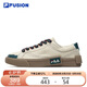FILA FUSION斐樂潮牌帆布鞋2025年男鞋POP時尚休閑鞋低幫板鞋