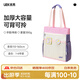 UEK小學(xué)生補習袋便攜兒童手提袋子可愛(ài)補課包斜挎包美術(shù)袋公主粉