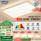 歐普（OPPLE）護眼全光譜吸頂燈客廳燈智能LED照明簡約現代大氣燈具套餐1包安裝