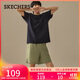 斯凱奇（Skechers）男士時(shí)尚休閑褲百搭舒適短褲L225M080