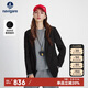 Navigare意大利小帆船女士通勤休閑西服簡(jiǎn)約利落西裝外套2331804506 黑 L 