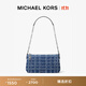 MICHAEL KORS邁克高仕 MK Empire 女士中號丹寧腋下包 牛仔藍 405 NS