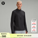 lululemon丨Surge Warm 男士半拉鏈運動(dòng)衫 LM3DMHS 黑色 M