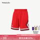 MITCHELL & NESS復(fù)古球褲 SW球迷版 NBA公牛隊籃球褲子97賽季 MN男士網(wǎng)眼運動短褲 紅芝加哥公牛 S