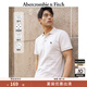 ABERCROMBIE & FITCH【經(jīng)典小麋鹿】男裝25夏季美式通勤POLO衫短袖T恤KI124-5182 白色 M (180/100A)