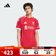 阿迪達斯 （adidas）【滔搏運動】2025年男子LFC H JSY利物浦球迷版主場足球短袖球衣 JV6423 L