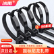 冰禹 國(guó)標(biāo)自鎖式尼龍?jiān)鷰?理線帶 強(qiáng)力扎線固定器束線帶 4.8mm*250mm(50條) BYT-461