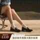 73Hours難哄章若楠同款女鞋風(fēng)笛樂(lè )章25春夏新款厚底牛皮英倫樂(lè )福鞋小皮鞋 黑色 【章若楠/關(guān)曉彤/趙今麥同款】 37