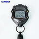 卡西歐（CASIO）CASIO卡西歐電子秒表計時(shí)器時(shí)間管理運動(dòng)計時(shí)器專(zhuān)業(yè)田徑游泳學(xué)校體育比賽運動(dòng)足球秒表HS-80TW-1PF
