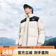 鴻星爾克羽絨服男短款男女同款冬季立領(lǐng)時(shí)尚加厚外套男款潮情侶防潑水外套