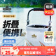 漢鼎可折疊打水桶戶(hù)外帶蓋釣魚(yú)大號魚(yú)箱多功能水桶裝魚(yú)桶