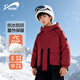 貴人鳥(niǎo)童裝兒童棉服冬季男童加厚防水沖鋒上衣大童夾棉保暖外套女童冬裝