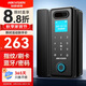 ?？低暎℉IKVISION）玻璃門(mén)智能鎖 免開(kāi)孔免布線(xiàn)指紋密碼鎖 辦公室電子門(mén)鎖 手機藍牙小程序管理DS-K4BL100MBF(無(wú)框門(mén))