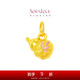 周大福SOINLOVE蜜粉金十里紅妝錦鯉葫蘆吊墜 VR1613