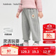巴拉巴拉balaOne兒童長(cháng)褲女童寬松運動(dòng)束腳褲加絨保暖2025冬208425108010