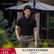 TOMMY HILFIGER【輕系列】夏季男裝撞色鑲邊翻領(lǐng)POLO/珠地棉商務(wù)修身純色短袖T恤 【修身款】深海藏青CJM S （推薦：120-130斤）