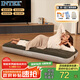 INTEX 64106單人充氣床墊戶(hù)外防潮墊家用陪護折疊床車(chē)載床 N