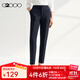G2000【三防科技】G2000女裝商場(chǎng)新款防水防油防污煙管褲九分西褲 三防-深靛藍煙管褲27寸 34