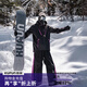 酷峰【極光】滑雪服套裝2025新款專(zhuān)業(yè)3L雪衣雪褲女男外套單板雙板裝備曜影套裝【3L加棉】M