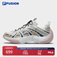 FILA FUSION斐樂潮牌女鞋2025夏季新款網(wǎng)面透氣運(yùn)動鞋女脊骨鞋2 灰白/霧灰-MF 37.5