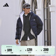 adidas 570蓬雙面穿保暖連帽鴨絨羽絨服男女秋冬阿迪達斯輕運動(dòng) 傳奇墨水藍   XL