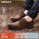 添柏嵐（Timberland）官方男鞋皮鞋防水透氣輕便休閑商務(wù)通勤|5550R 5550RW/深棕色 TB1 僅批次不同 40