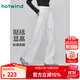 熱風(fēng)【商場(chǎng)同款】女士直筒寬松休閑褲2025年秋季新款闊腿西褲正裝長(cháng)褲 04白色 M