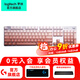 羅技（Logitech） K845 機械鍵盤(pán)有線(xiàn)游戲電競電腦辦公全尺寸發(fā)光 104鍵 鼠標鍵盤(pán)套裝黑神話(huà)悟空 K845（緋紅）-青軸