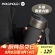 HOLOHOLO316不銹鋼保溫杯 男女士咖啡杯 高顏值吸管水杯子 兒童教師節禮物 【升級陶瓷內膽】水泥灰-500ml