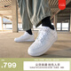 耐克（NIKE）官方空軍一號AIR FORCE 1男子運動(dòng)鞋秋季膠底板鞋CW2288 111白色/白色 42