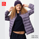 優(yōu)衣庫(kù)女裝PUFFTECH空氣棉服茄克/外套夾克25秋冬新款479751 73 青紫色 M /160/84A