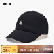 MLB帽子男女情侶同款張凌赫明星同款軟頂棒球帽3ACPB045N-50BKS-F