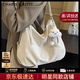 CharisKitty小c&k斜挎包包女包2025新款大容量單肩托特生日圣誕節(jié)禮物送女生 CK女包-米白色【送女友老婆女生禮物走心】