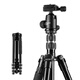 偉峰（WEIFENG） 偉峰C6610A碳纖維專(zhuān)業(yè)三腳架超輕 單反相機攝影 旅游便攜三角架 WF-6610A（鋁合金）