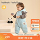 巴拉巴拉balaOne童裝兒童羽絨服連體衣2025冬裝哈衣爬服萌趣208425120204