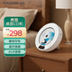 熊貓（panda）CD-62 藍(lán)牙壁掛式CD播放機光碟音樂專輯播放器臺式充電插TF卡音響一體機 七夕情人節(jié)禮物（灰） 