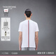 THOM BROWNE[TB]湯姆布朗[JD臻選]男士條紋珠地休閑短袖T恤 白色 2XL (5)